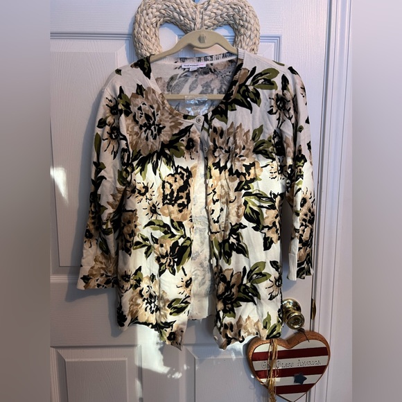 Isaac Mizrahi sweater worn once size large - Picture 2 of 12